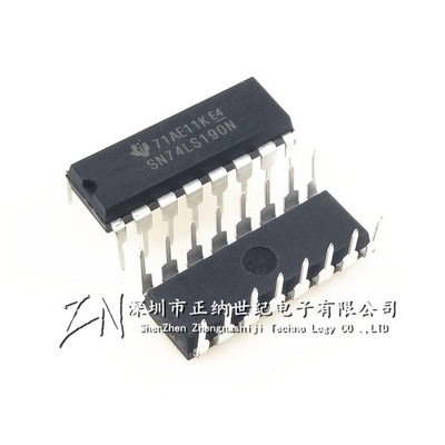 SN74LS190N 74LS190 HD74LS190P DIP16 4位二进制向上 向下计数器