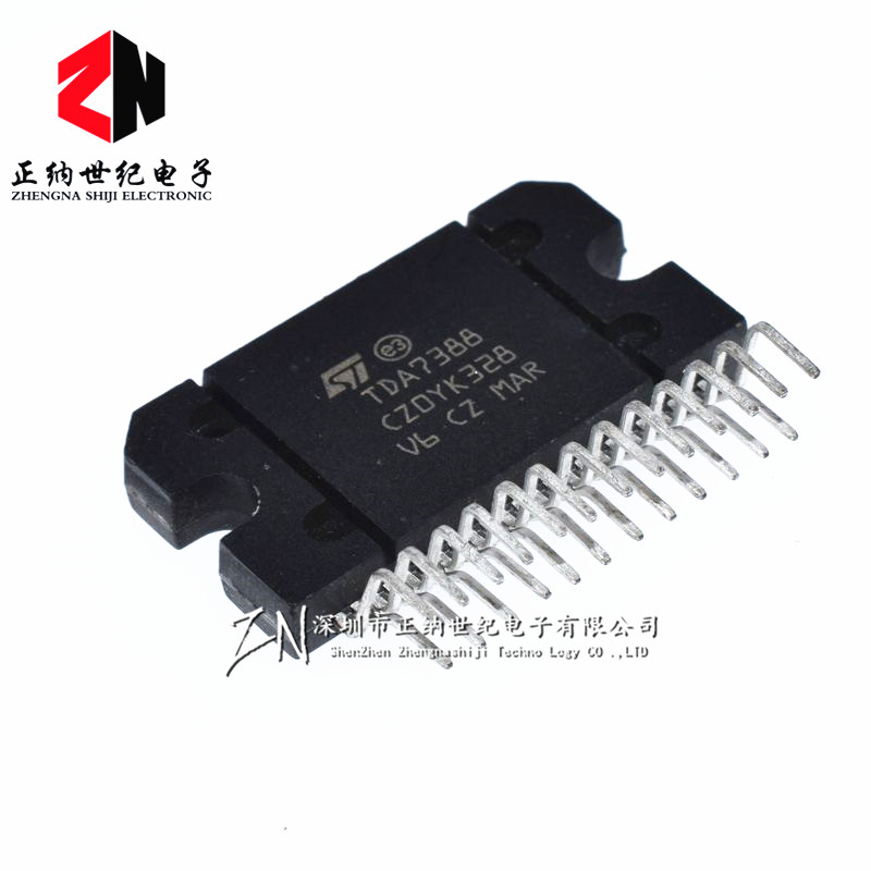 全新 TDA7388 ZIP25 汽车功放音频大功率放大器芯片IC 四声道输出