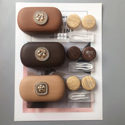 少女收纳隐形眼镜盒便携美瞳盒