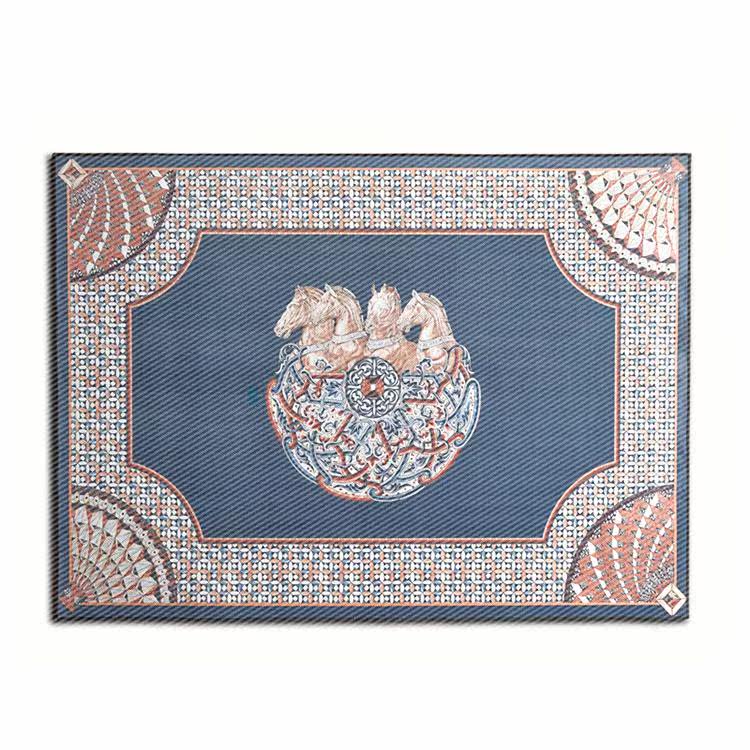 American style Light extravagance Mat carpet Doormat Entrance Cloakroom a living room bedroom Bedside Datura circular customizedin the Home Fabric , Carpet  category - from Buy2taobao.com to provide professional Taobao agent buy service