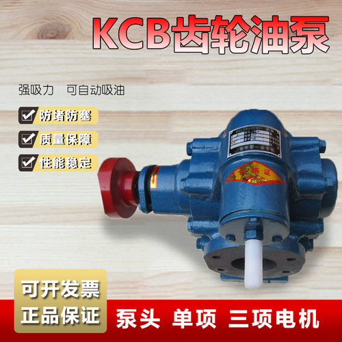 KCB大流量铸铁高温电动齿轮油泵