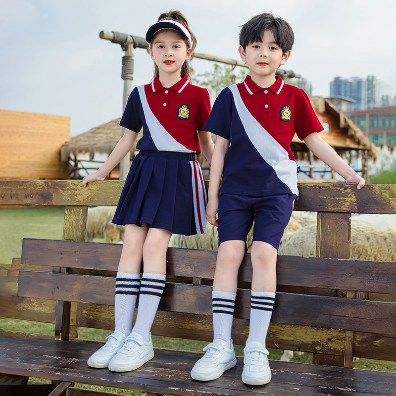 新款幼儿园园服春秋装儿童班服校服秋季款长袖中小学生校服运动服