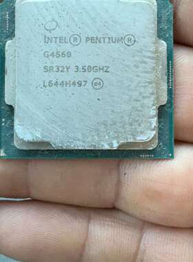 议价英特尔CPU G4560+1个，可维修