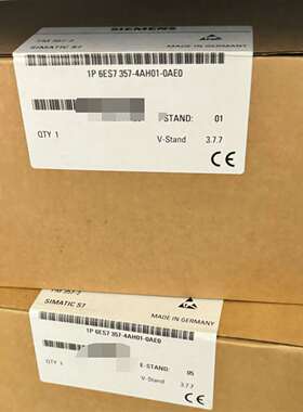 议价6ES7357-4AH01-0AE0现货两台，全新功能可维修