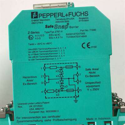 议价拆机倍加福防爆安全隔离栅Z787.H  7可维修