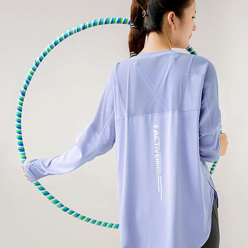 占飞长袖女性宽松遮臀遮肉