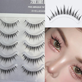 澄里目L06小众漫画眼透明梗精致化妆师推荐 千金妆减龄少女假睫毛