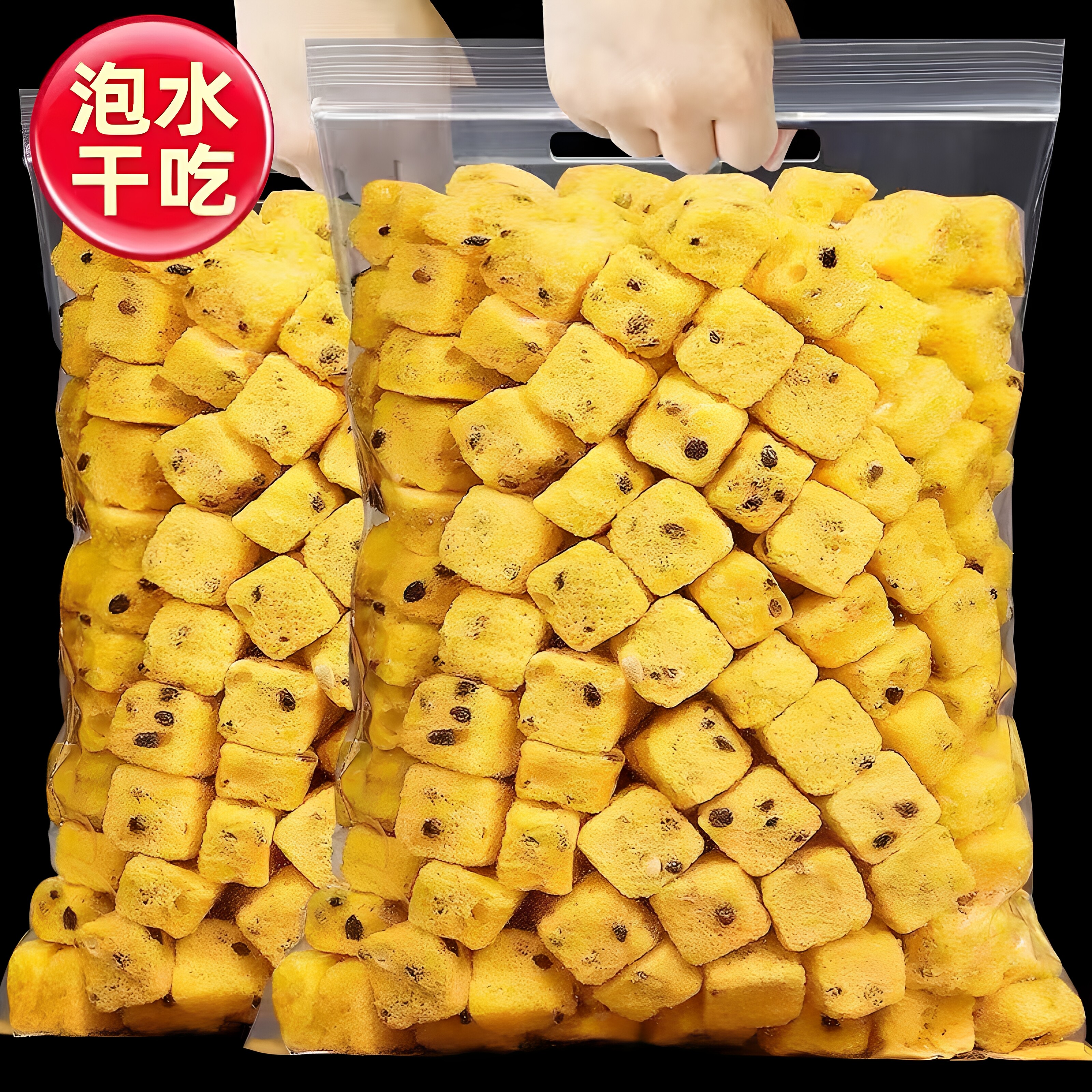 冻干百香果冲饮冷泡金桔柠檬片果茶块百香果干水果茶泡水冲泡饮品