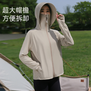 防晒衣女2026新款夏季冰丝防紫外线upf50+凉感薄款外套高端防晒服