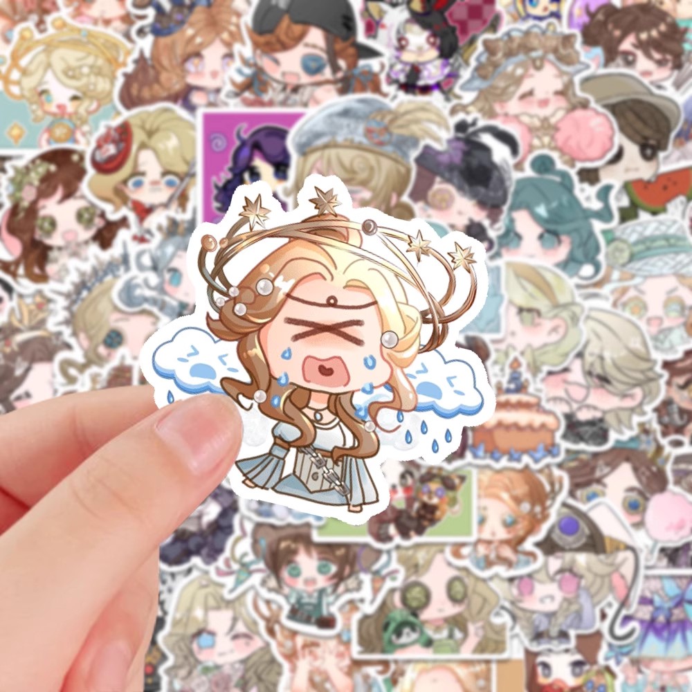 现货】208张卡通第五人格表情包贴纸创意可爱二次元精美装饰diy贴