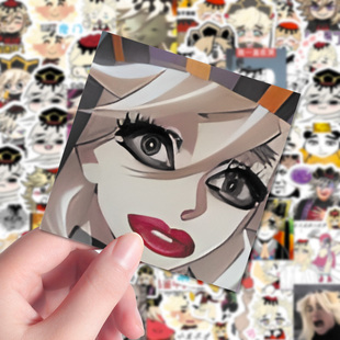 214张童磨表情包贴纸鬼灭之刃动漫二次元表情上弦二童装饰DIY贴画