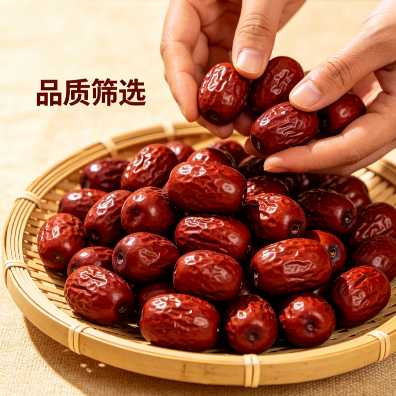 腾盛新疆灰枣新疆特产大枣灰枣红枣干货枣零食大包装泡水煮粥煲汤