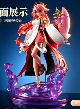 狐之真意 美手办模型 摆件 pvc材质