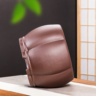 紫泥本色手工大口径南瓜型花盆竹子梅花金弹子兰花慧兰君子兰绿植