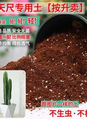 量天尺专用土营养土仙人柱盆栽土养花种花土通用种植有机肥料土壤