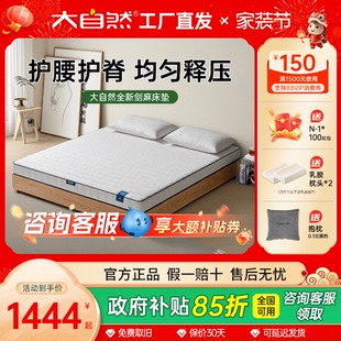 大自然山棕床垫护脊椎硬垫抑菌防螨黄麻竹原纤维垫林憩M1 新品