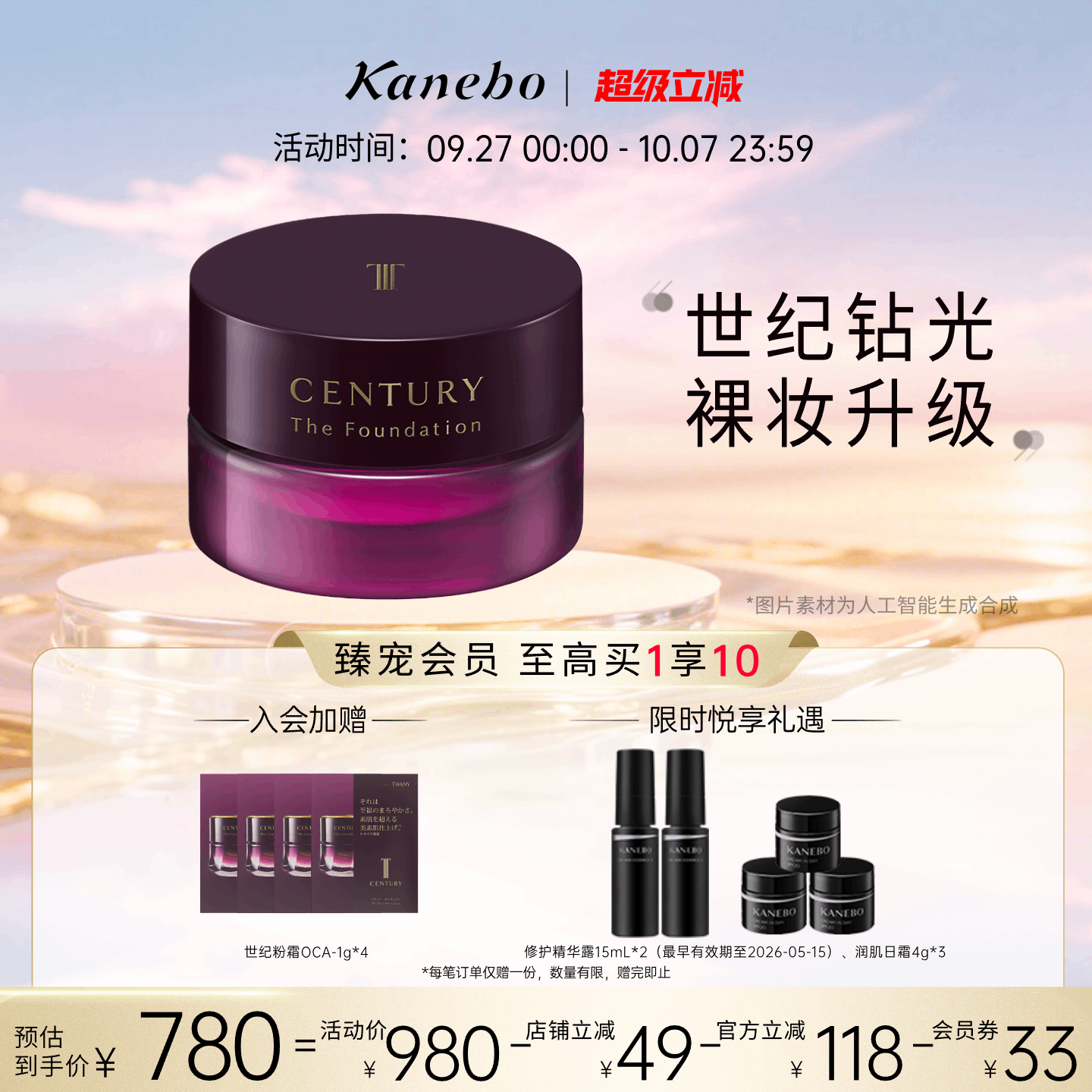 kanebo/嘉娜宝修饰肤色