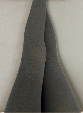 图图小有名气的韩系打底裤袜女秋冬外穿压力收腹+瘦腿袜烟灰色