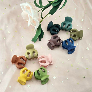 3cm南瓜抓夹中号高马尾优雅发夹固定神器后脑勺顶夹发饰头饰品女