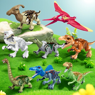 77037恐龙积木拼装 礼物 玩具儿童益智拼插积木模型套装