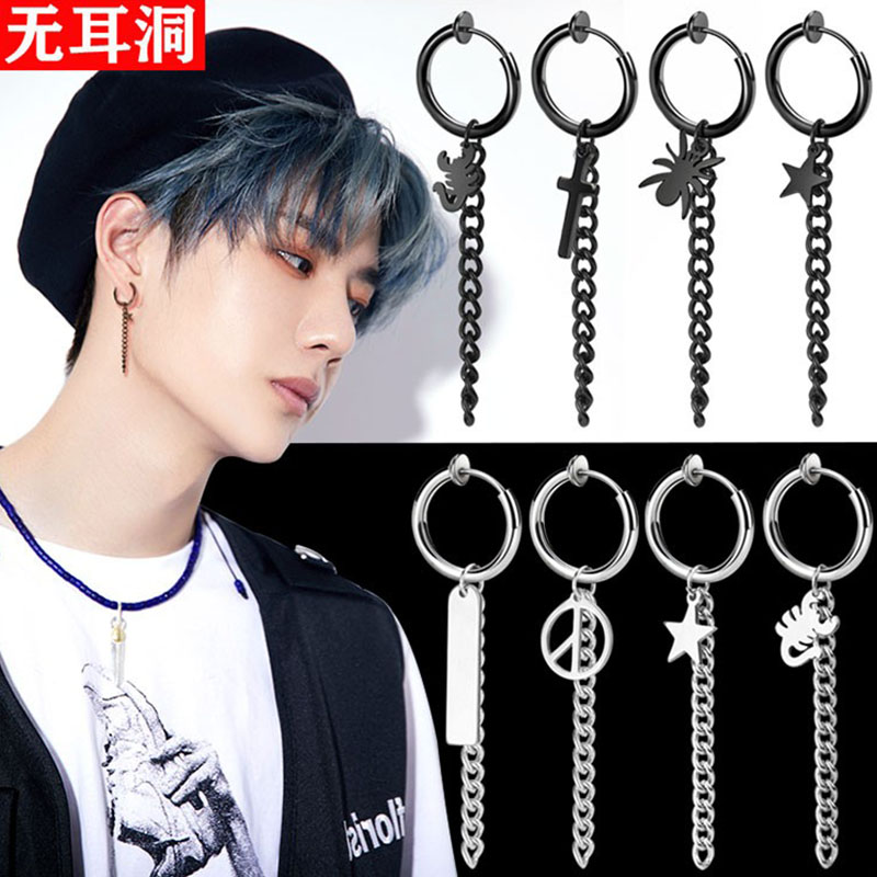 无耳洞耳环INS潮酷夹式高街耳扣