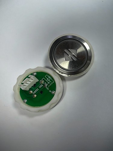 三菱电梯按钮DA211B102圆形按键HOPE系列按钮DC12V电梯配件