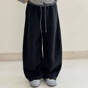 一体绒弯刀运动裤 880373