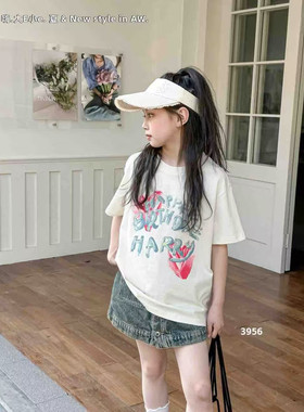 DEXE 3956 大字母印花T恤