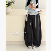 腰撞色运动裤 26年春款 8626117