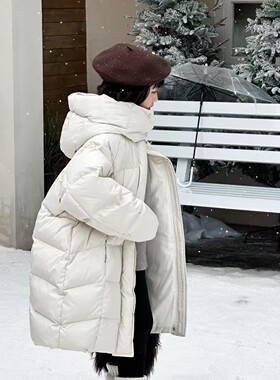 XW 226028 龟背长款羽绒服