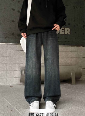 KYP 66271 青少年一体绒牛仔裤