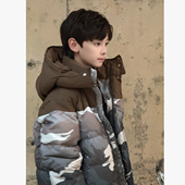 迷彩羽绒服 61017