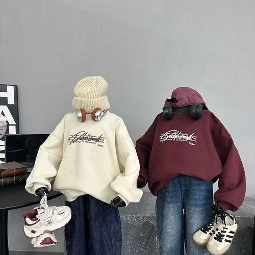 QJ  36080 一体绒卫衣