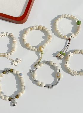 景德镇陶瓷手链星语星辰新中式简约饰品学生情侣礼物陶瓷手串