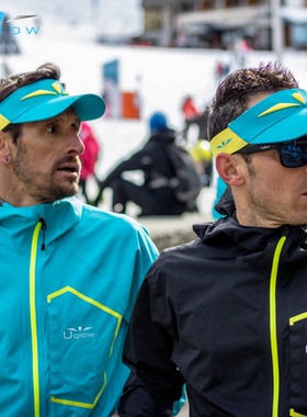 UTMB同款UGLOW超轻空顶帽男女春夏季户外运动越野大檐专业跑步帽