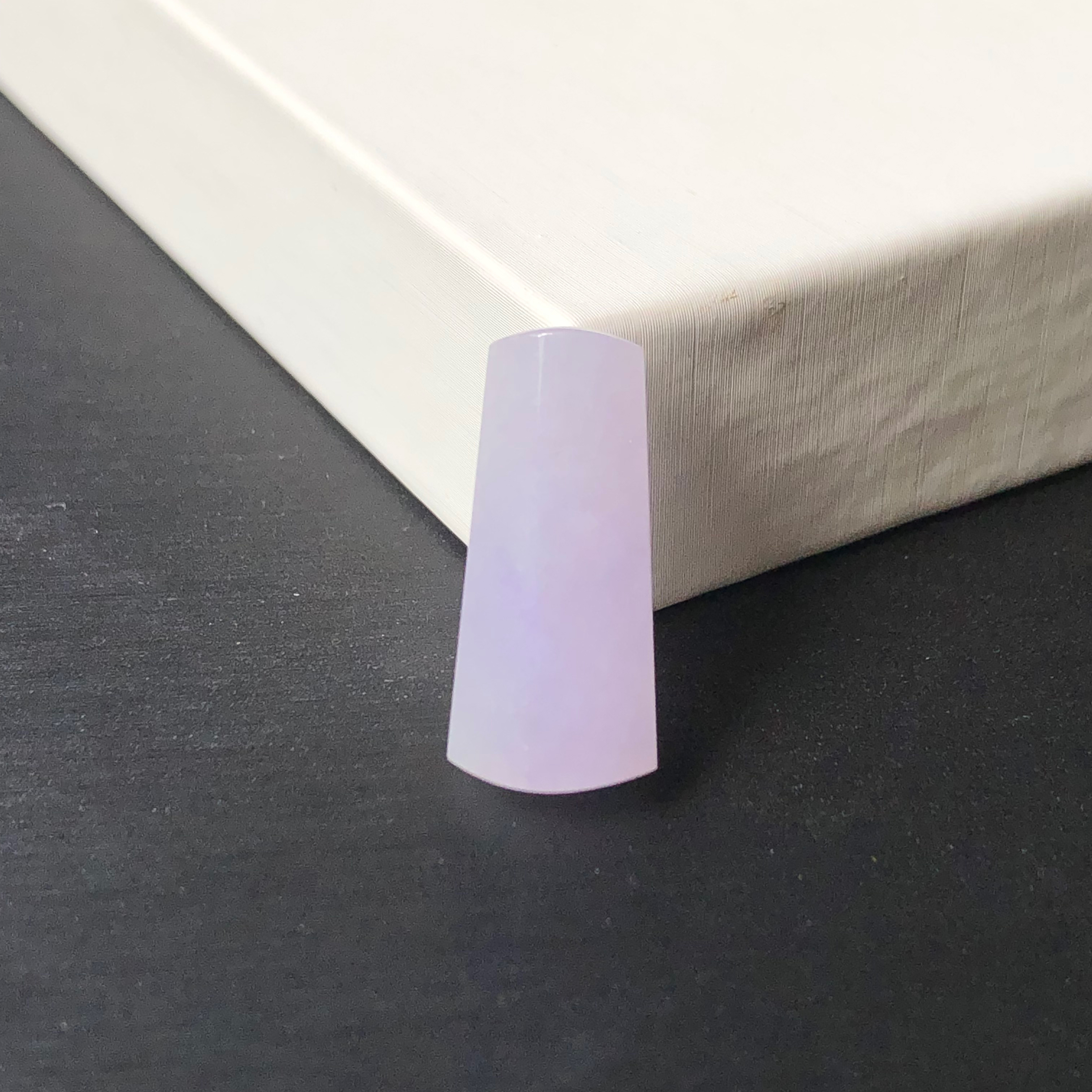 无事牌 大艺珠宝冰紫紫罗兰缅甸天然A货翡翠玉石吊坠裸石定制镶嵌