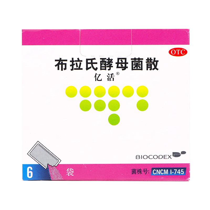 【亿活】布拉氏酵母菌散0.25g*6袋/盒