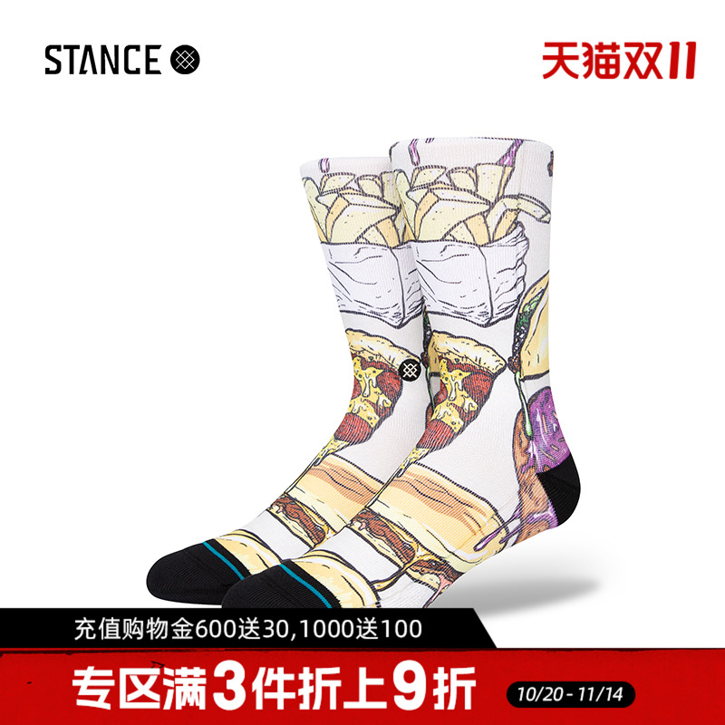STANCE男女中筒袜联名款休闲袜