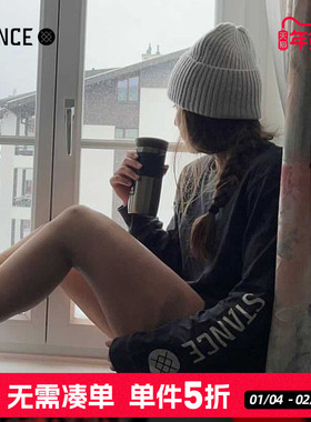 STANCE 针织衫男新款黑色纯棉中性休闲上衣A3LS1D20IC-BLK