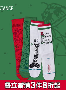 STANCE X HOME ALONE小鬼当家联名款中筒袜男女设计师款个性袜潮