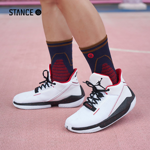 STANCE 短筒359纯色款专业实战中帮篮球袜精英袜运动袜子男短袜