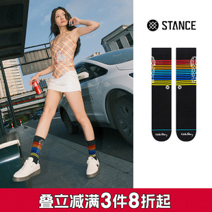 545休闲中筒袜子男女棉透气吸汗 HARING联名款 STANCE 艺术家KEITH