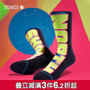 STANCE 电影联名NORTHSHORE中筒545休闲袜子男女棉袜吸汗透气