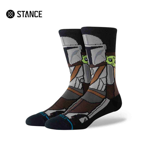 STANCE星战联名尤达宝宝中筒袜