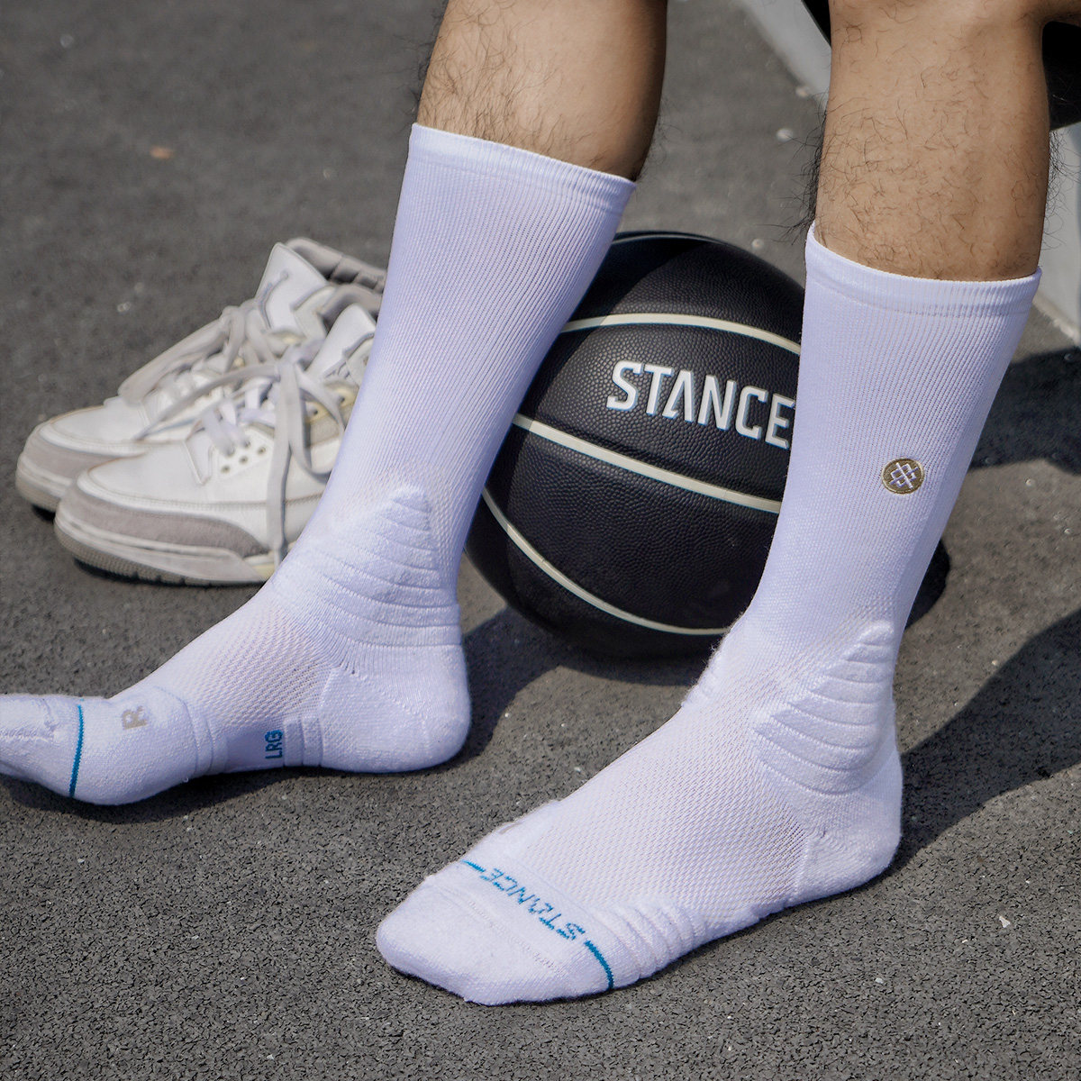 STANCE 篮球斗牛袜559专业实战精英篮球袜中筒运动袜男毛巾底加厚