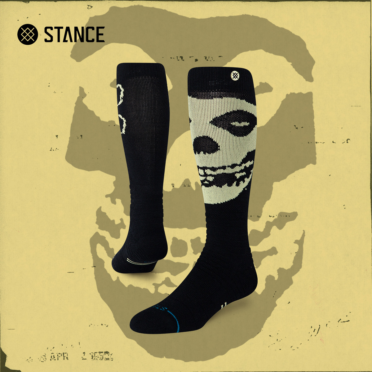 STANCEXmisFITS专业滑雪运动袜