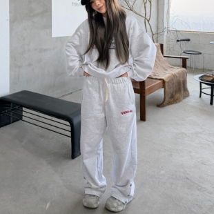 宽松裤 STANCE斯坦斯美式 直筒抽绳裤 男女同款 子 风宽松休闲运动长裤