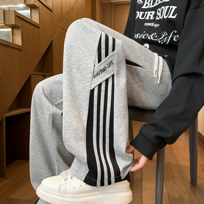 不起球不褪色不缩水休闲长裤子男