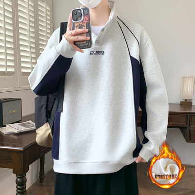 不起球不褪色不缩水加绒加厚卫衣