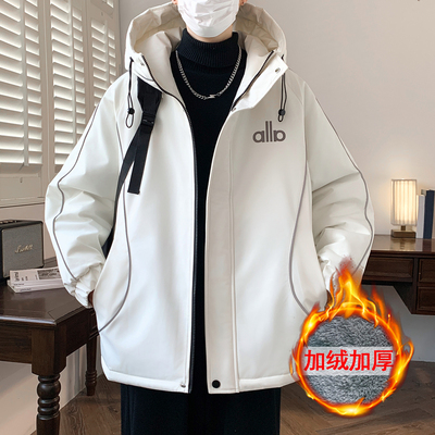 不起球不褪色不缩水加绒加厚外套